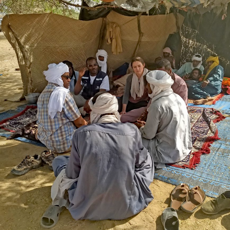 Visual representation of the data story