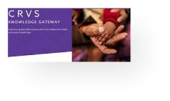 CRVS Knowledge Gateway Learning Centre