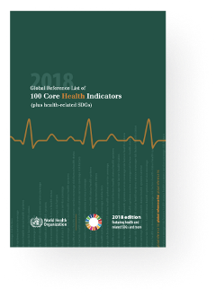 Global Reference List of 100 Core Health Indicators Global Reference List of 100 Core Health Indicators