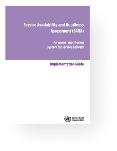 Service Availability and Readiness Assessment (SARA) Service Availability and Readiness Assessment (SARA)