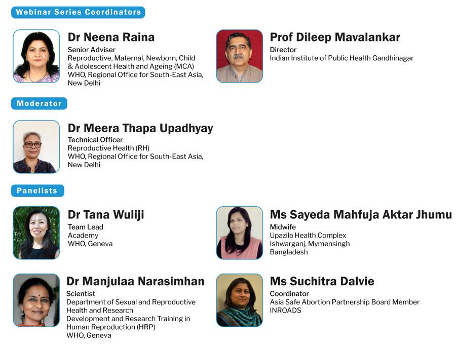 Webinar Technical Experts Webinar Coordinators