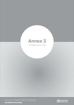 Annex 2 - Tetanus Serosurveys: Vaccine Preventable Diseases Surveillance Standards