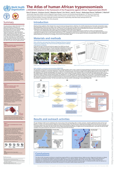 The Atlas of the human African trypanosomiasis: A WHO/FAO initiative in the framework of the programme against African trypanosomiasis