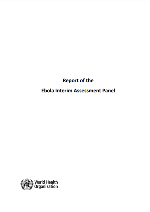 Report of the Ebola Interim Assessment Panel - July 2015