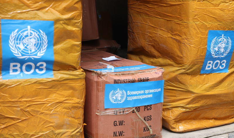 Personal protective equipment shipment arrives in Kyrgyzstan