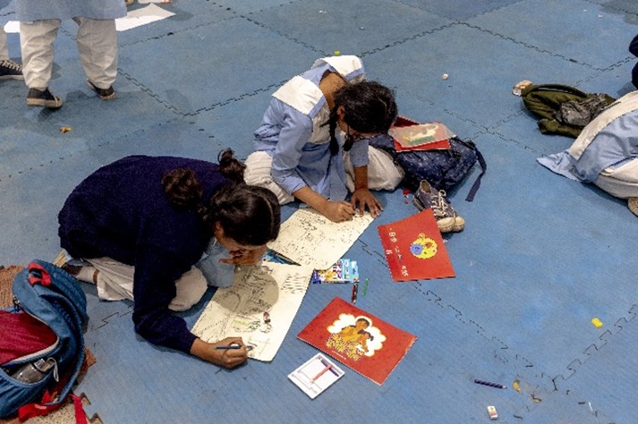 Antimicrobial Awareness Campaign reaches School in Bangladesh
