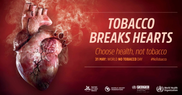 World No Tobacco Day 31 May 2018
