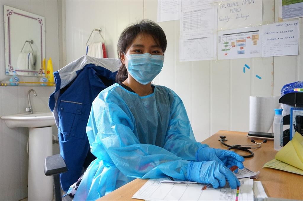 A Medical Assistant in the Rohingya refugee camps, in Cox’s Bazar