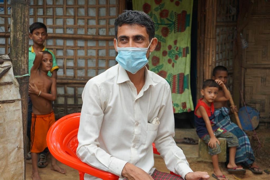 Considered patient number one in the Rohingya refugee camps, the 35-year-old has successfully recovered from COVID-19
