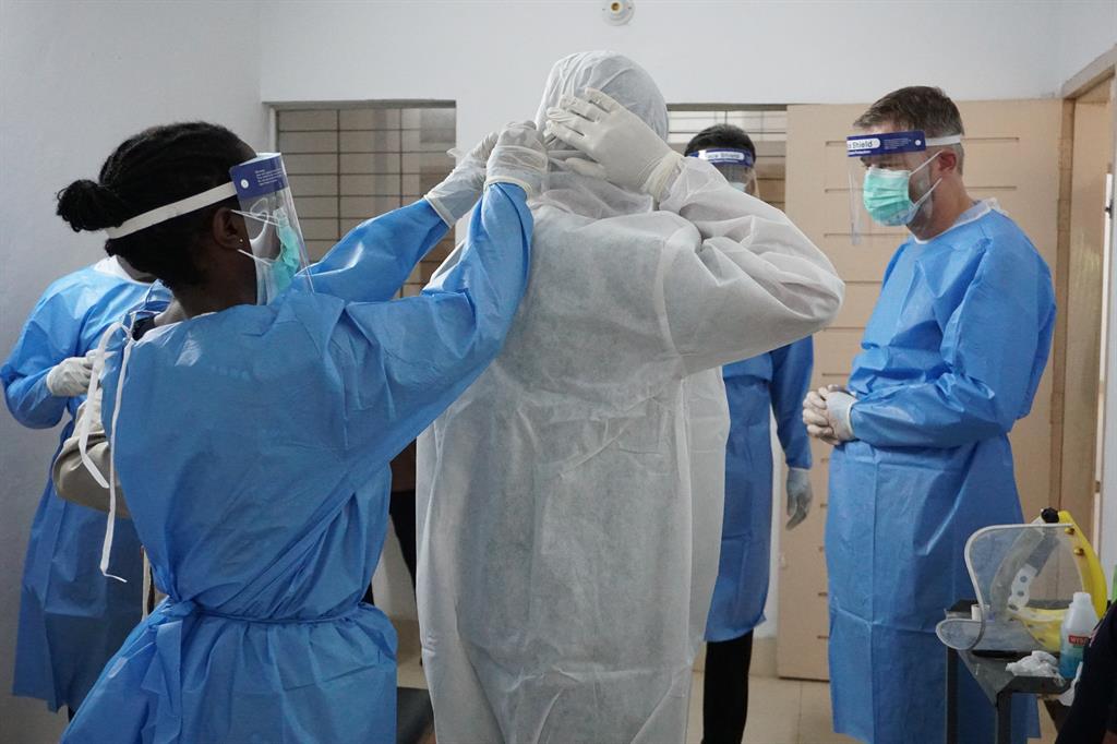 No one should get sick seeking care the critical role of infection prevention and control during the COVID-19 outbreak (3) WHO BAN TA