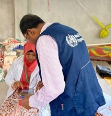Successful implementation of Electronic Immunization registration in Rajshahi