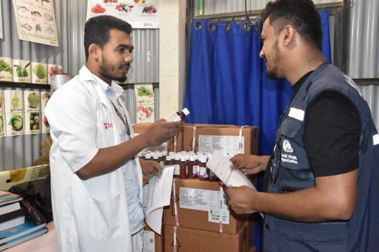 WHO prepares Health Facilities for Head Lice MDA in Rohingya Refugee camps