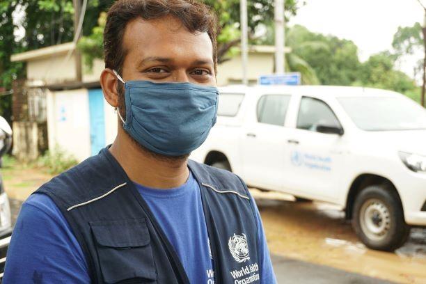 WHO Bangladesh_Tatiana Almeida_Dr Sujit Paul has been working with WHO as a SIMO