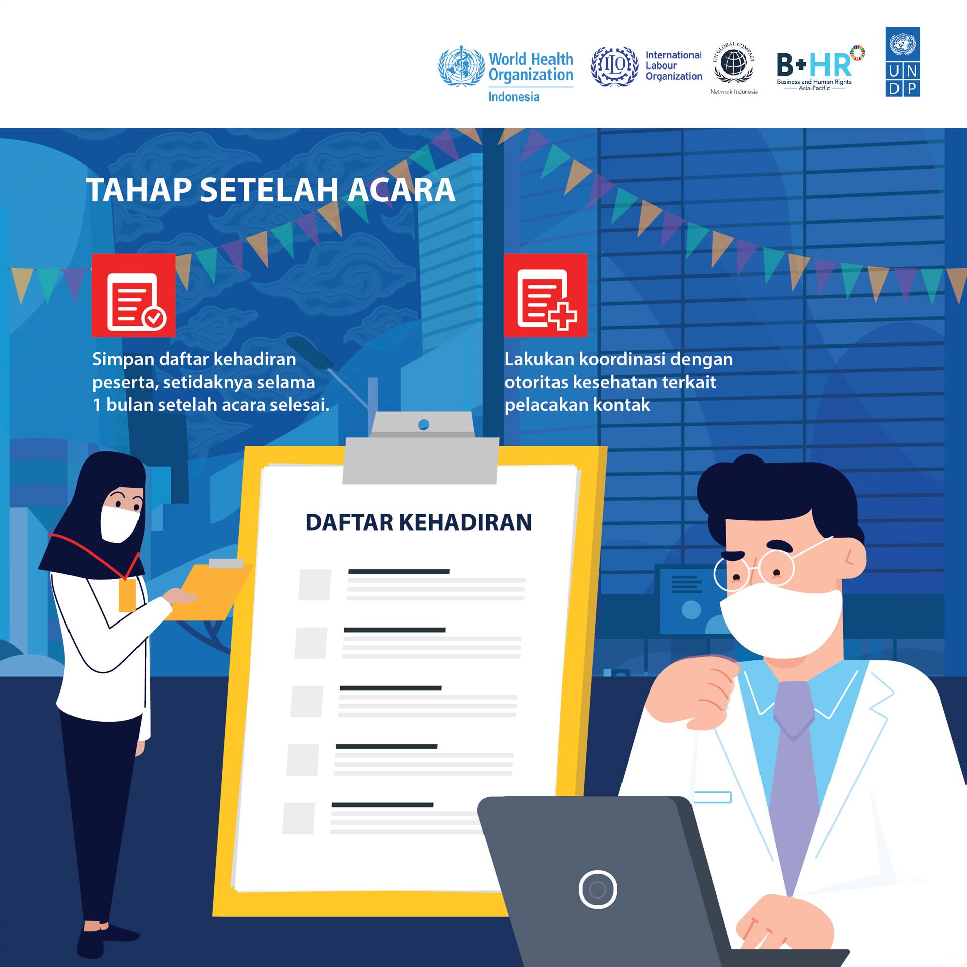 Langkah-langkah Pencegahan COVID-19 Acara mengumpulkan massa - Penyelenggaraan- 10920-01-04