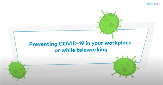Preventing COVID-19 in your workplace or while teleworking