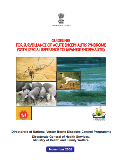 Guidelines for surveillance of acute encephalities syndrome