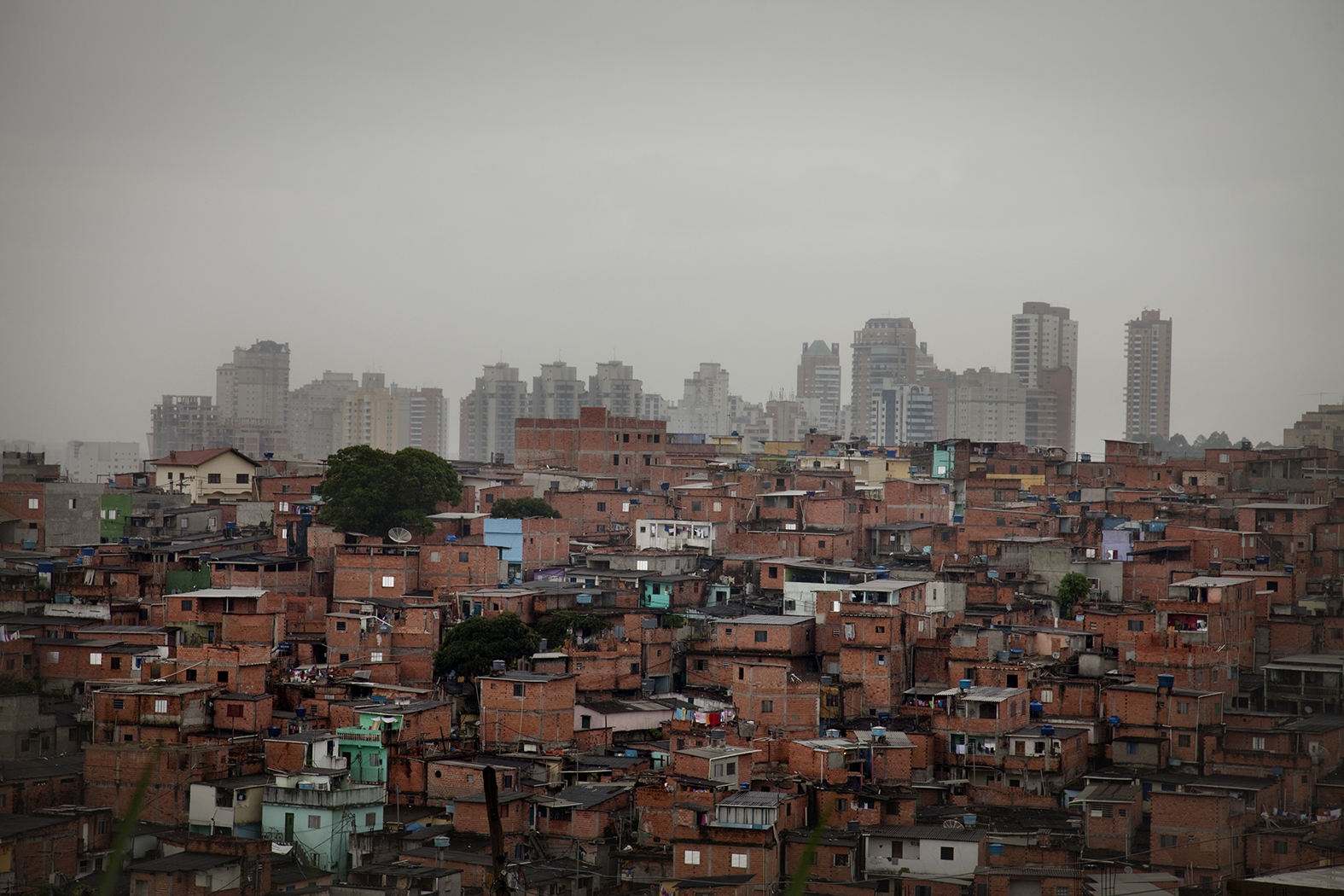 poverty area, Brazil