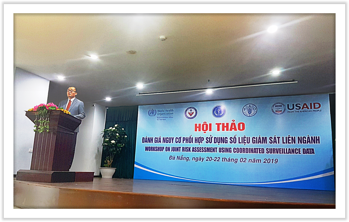Workshop on joint risk assessment using coordinated surveillance data