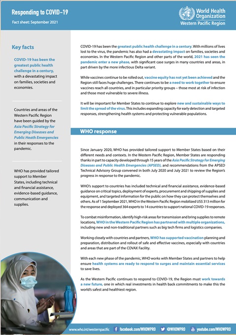 Responding to COVID-19